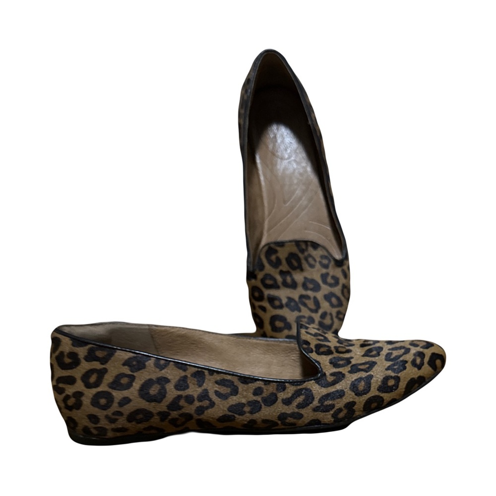 Clarks Indigo Leopard Spots Flats 7